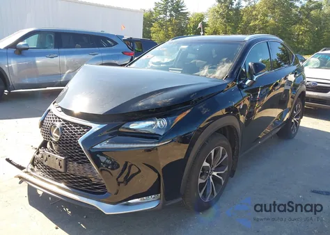 2017 Lexus Nx 200T F Sport из США, поврежденный, VIN JTJBARBZ2H2112981